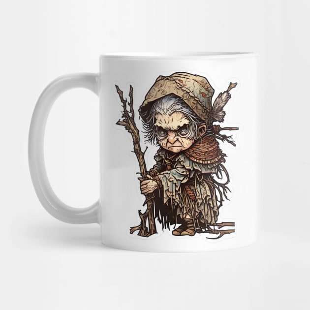 Baby Baba Yaga by YeCurisoityShoppe